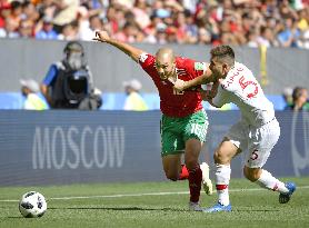 Football: Portugal vs Morocco at World Cup