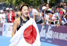 Asian Games: Takahashi wins gold in women's triathlon