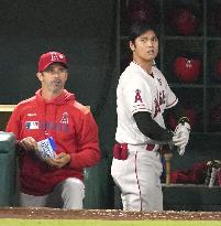 Baseball: Indians v Angels