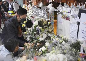 Death of Hong Kong student during protest