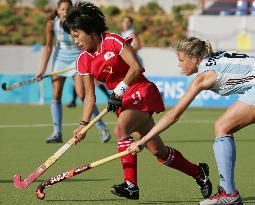 (1)Japan's women suffer second loss in Athens hockey