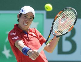 Nishikori loses to Nadal in Indian Wells q'finals