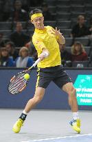 Nishikori advances to Paris Masters 3rd round