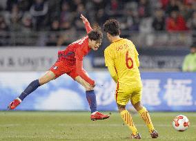 China, S. Korea draw at East Asian tournament