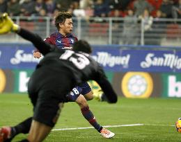 Football: Eibar-Girona La Liga match
