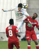 Marseille defender Hiroki Sakai in French Cup
