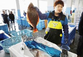 As "trial" fishing resumes, Fukushima battles to win back consumers