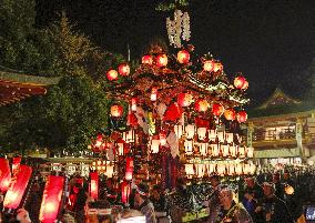 UNESCO-designated festival in Chichibu, Japan