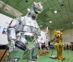 Cardboard cosplay festival in Japan