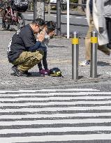 Fatal car crash in Tokyo