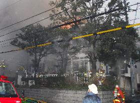 Kobe French restaurant gutted by fire