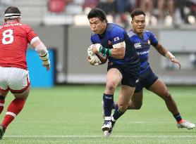 Rugby: Japan hold on to beat Canada despite Hosoda red card
