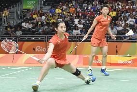 Japan in badminton women's doubles quarterfinal