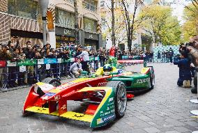 Demonstration of EV vehicle for Formula E