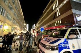 Truck slams into Stockholm store, 4 dead in suspected terror attack