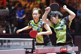 Table Tennis: Ishikawa, Hirano eliminated in doubles 3rd round at worlds