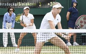 Tennis: Ninomiya, Voracova reach Wimbledon women's doubles q'finals