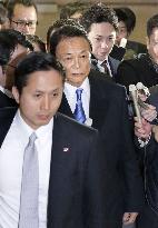 Japanese Finance Minister Aso