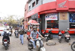 Honda sales outlet in India