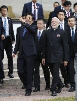 Japan-India PM talks