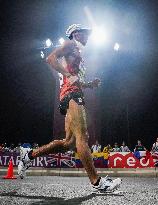 Athletics: Yamanishi wins 20-km race walk at worlds
