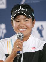 Miyazato in contention for 1st title in LPGA rookie season