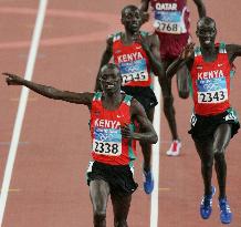 Kenya sweeps steeplechase in Oympics