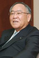 Keidanren chief calls for bipartisan system in Japanese politics
