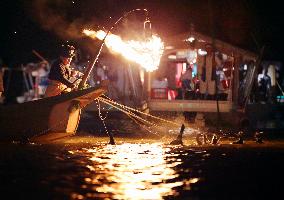 Cormorant fishing in Gifu city