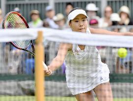 Japan's Hibino loses in Wimbledon 1st round