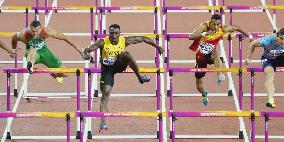 Athletics: McLeod wins men's 110m hurdles at world c'ships