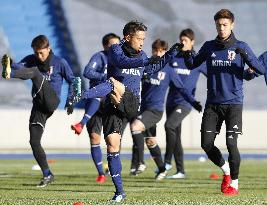 Japan prepare for Brazil friendly