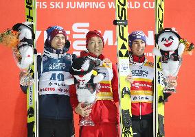Japanese ski jumper Kobayashi scores first World Cup win