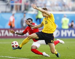 Football: Belgium vs England at World Cup