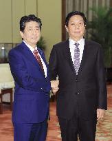 Japan PM Abe in China