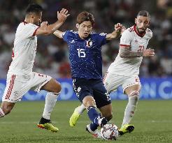 Football: Japan-Iran at Asian Cup semifinal