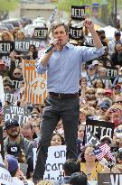 Democratic presidential candidate O'Rourke