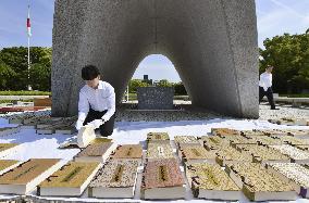 Airing of Hiroshima A-bomb victims list