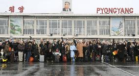 N.Y. Philharmonic arrives in Pyongyang for historic concert