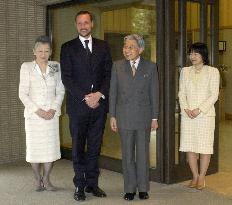 (2)Norwegian Crown Prince Haakon in Japan