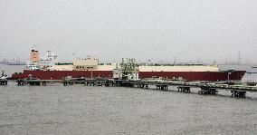 World's largest LNG tanker in Japan