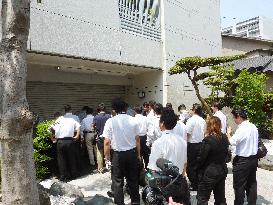 Police raid Fukuoka gang office over sumo gambling scandal