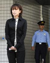 Actress Sakai released on bail following Aug. 8 arrest