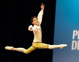 Japanese ballet dancer places 6th at int'l event