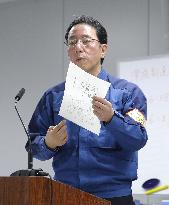 Spent-fuel cooling at Fukushima Daini plant temporarily halts