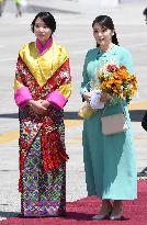 Japanese Princess Mako arrives in Bhutan for official visit