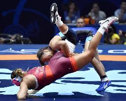 Wrestling: Japan's Kawai wins women's 60-kg gold at worlds