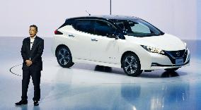 Nissan reveals new EV Leaf