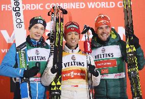 Skiing: Watabe wins at Nordic combined World Cup