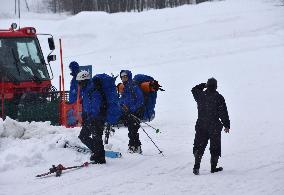 Search for 2 missing foreign men at Hokkaido ski resort
